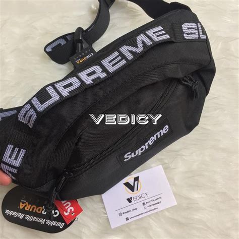 supreme ss18 waist bag real vs fake|authentic supreme vs fake clothing.